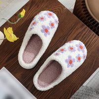 Lavender Lilac Plush Slippers - Great gift for her or teens!