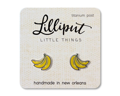 Banana Earrings // Quirky Earrings
