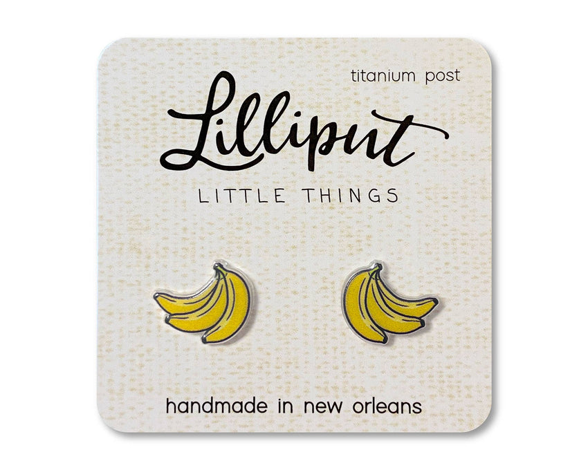 Banana Earrings // Quirky Earrings
