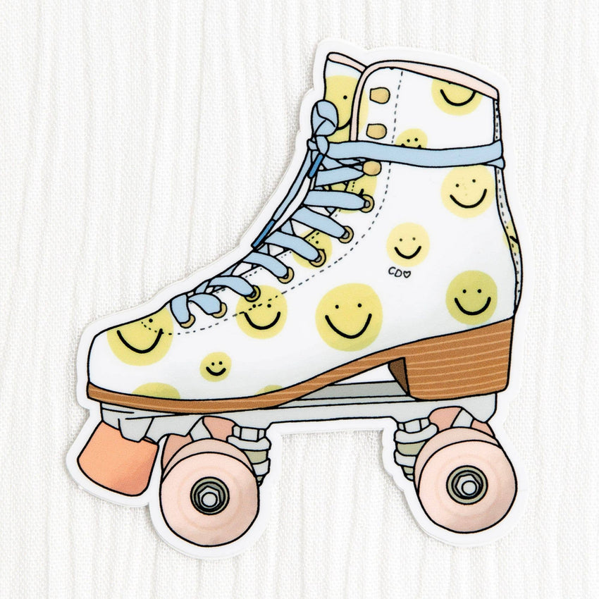 Roller Skate Decal Sticker