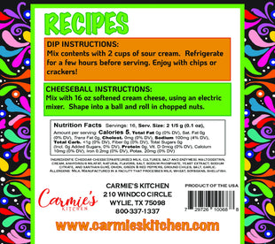 Jalapeno Cheddar Dip Mix - Taco Tuesday Collection