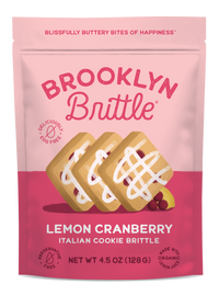 Lemon Cranberry Cookie Brittle