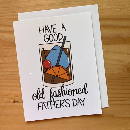 Old Fashioned Father's Day Card