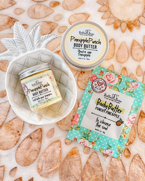 Pineapple Punch Whipped Bath Soap, Moisturizing Wash Mini
