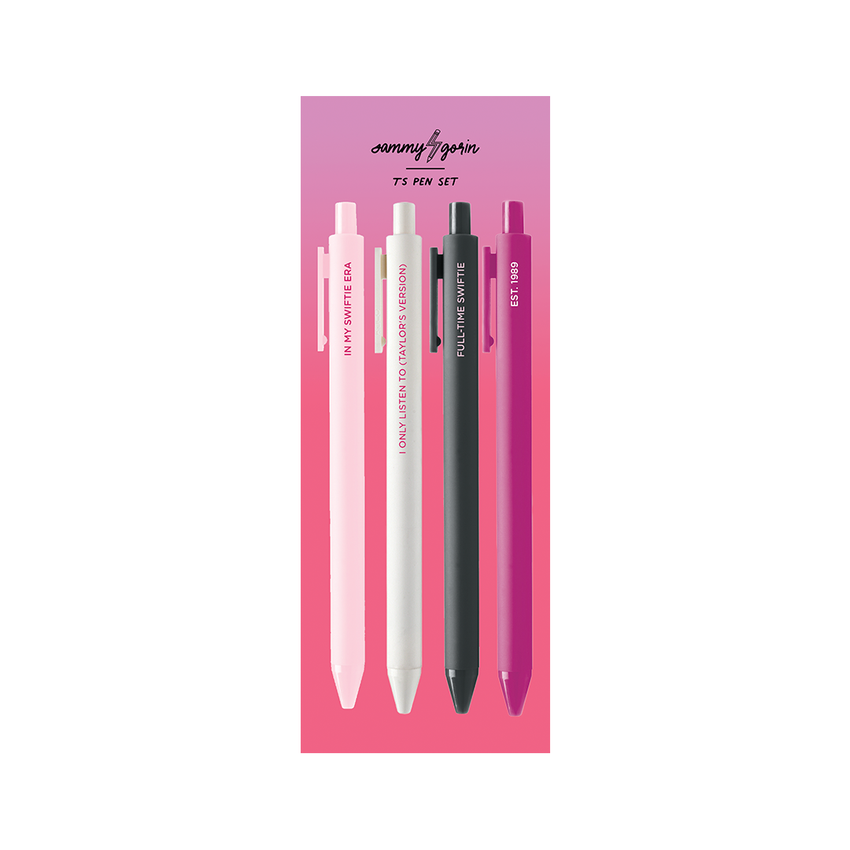 Taylor Swift - 4 Gel Pen Set