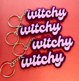 Witchy Keychain