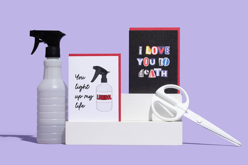 I Love You to Death - Funny Ransom Greeting Card