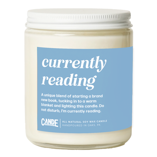 Currently Reading Scented Candle