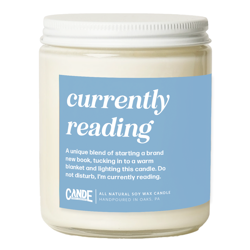 Currently Reading Scented Candle