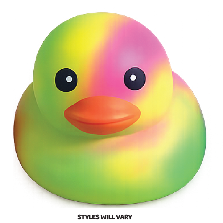 Fun Doh MEGA 5" Squishy Tie Dye Duck Toy