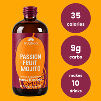 Passionfruit Mojito Cocktail & Mocktail Mix + Kit