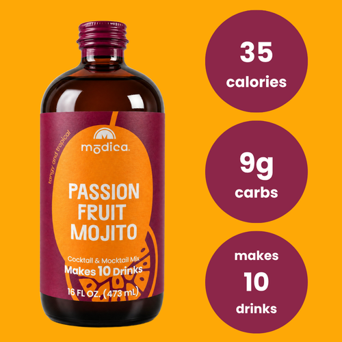 Passionfruit Mojito Cocktail & Mocktail Mix + Kit