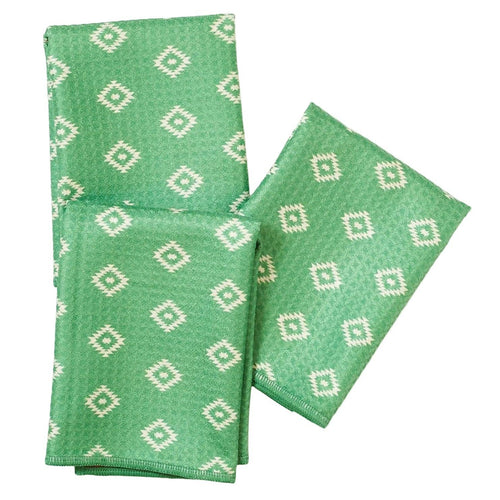 Mighty Mini Towel (Set of 3) Reversible -  Chili Peppers