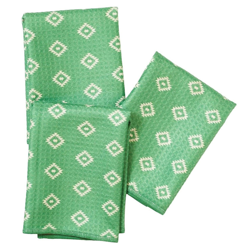 Mighty Mini Towel (Set of 3) Reversible -  Chili Peppers