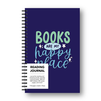 Books / Happy Place Reading Journal | Book Review Tracker