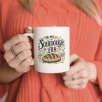 Sourdough Era Baker Coffee Mug, Bread Making Baking Kitchen