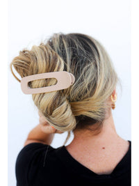 KAXI Lay Down Claw Clip — Flat Everyday Hair Clip in fun colors!