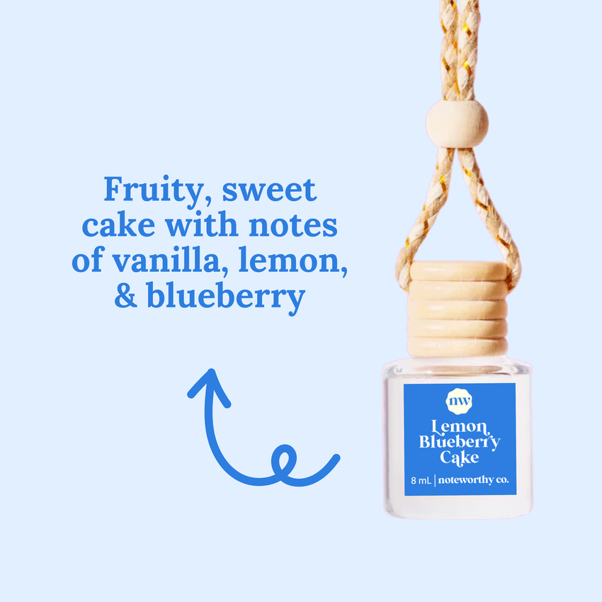 Car Essential Oil Diffusers | Lemon Blueberry Cake