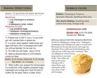 SALE! Mimosa Muffins Baking Mix by Soberdough