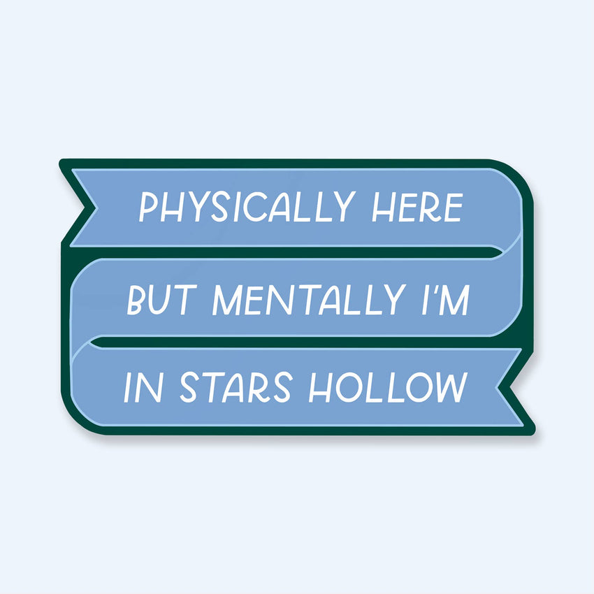 Stars Hollow Sticker | Gilmore Girls Stickers, Pop Culture