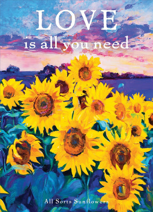 For the Garden | Seed Packets LOVE is all you need - All Sorts Sunflower Seed Packets