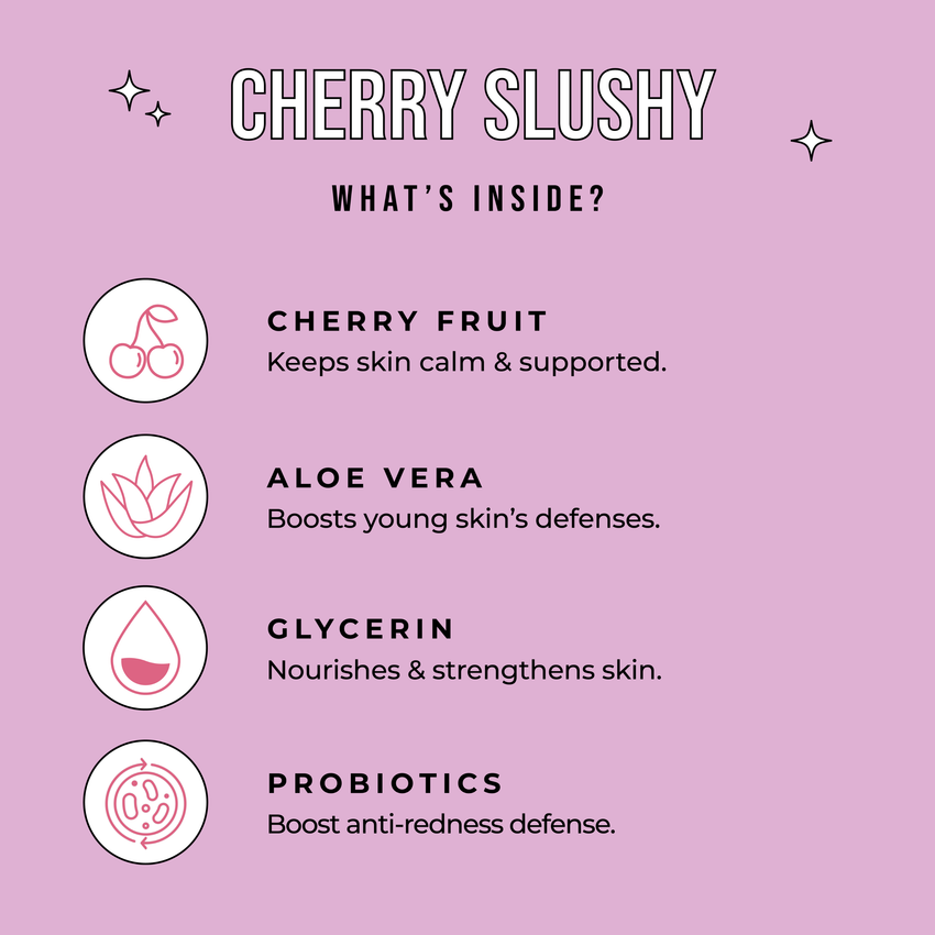 Cherry Slushy Kid's Mask