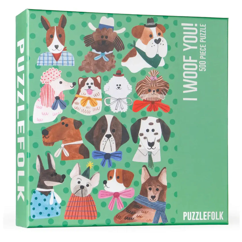 I Woof You 500 Piece Dog Puzzle