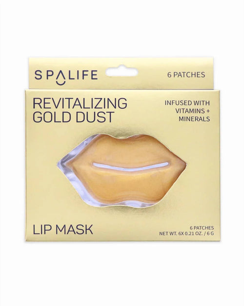 Gift for Her | Revitalizing Gold Dust Lip Mask - 6 Lip Jellies