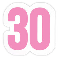 Large 30 Milestone Napkin - Fun Party Napkin