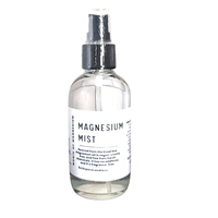 Magnesium Mist, Unscented, 4 oz. Glass Bottle, Wellness Gift