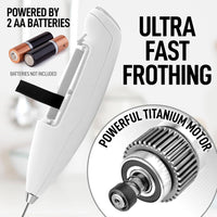 Simple Craft Milk Frother Handheld Drink Mixer
