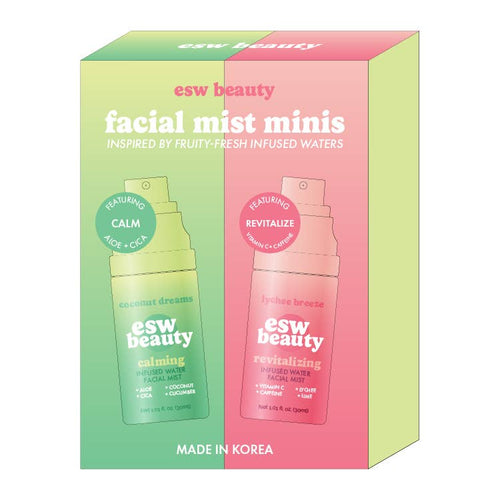 Mini Infused Water Facial Mist Duo Kit