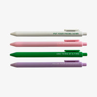 One Thing At A Time Gel Pen Set