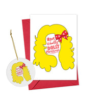 Christmas Card | Have a Holly Dolly Christmas