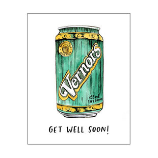 Get Well Soon Vernor's Card