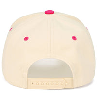 OUT HERE DILLY DALLYING Letter on Two Tone Trucker Hat