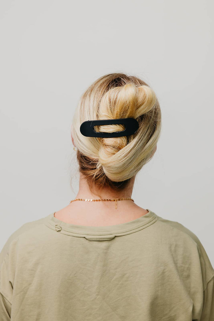 KAXI Lay Down Claw Clip — Flat Everyday Hair Clip in fun colors!