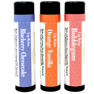 Spring and Summer Bumblebee Lip Balm Flavors