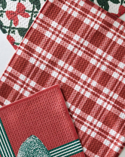 Hollis Dishcloth Set - 3 holiday dishcloth set