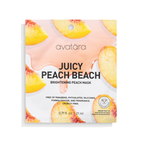 Juicy Peach Beach Brightening Peach Sheet Mask