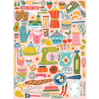 Culinary Chaos 1000 Piece Baking Cooking and Kitchen Puzzle