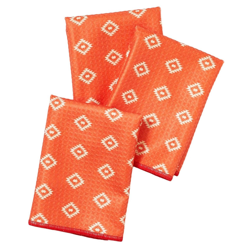 Mighty Mini Towel (Set of 3) Reversible -  Chili Peppers