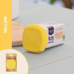 For the Home | Reusable Silicone Butter Saver – Yellow