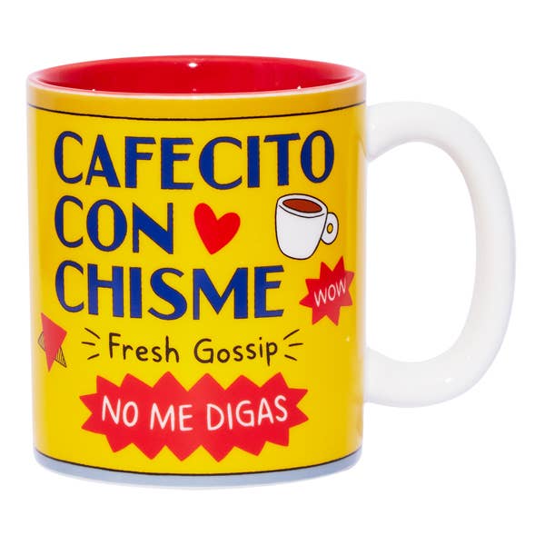 Cafecito con Chisme Coffee - Funny Mug