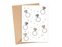 You're Getting Married Engagement Card