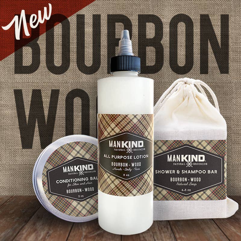 ManKIND Bourbon-Wood Bar Soap