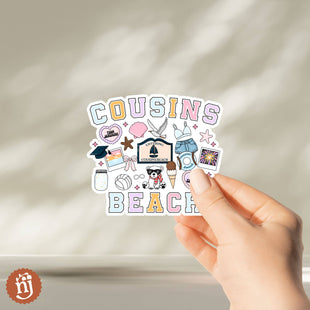 The Summer I Turned Pretty Inspired Cousins Beach Sticker