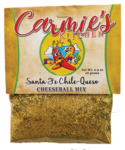 Santa Fe Chile Queso Appetizer Cheeseball