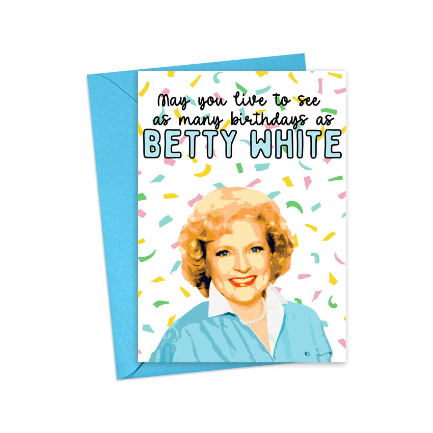 Birthday Card | Betty White Funny Card