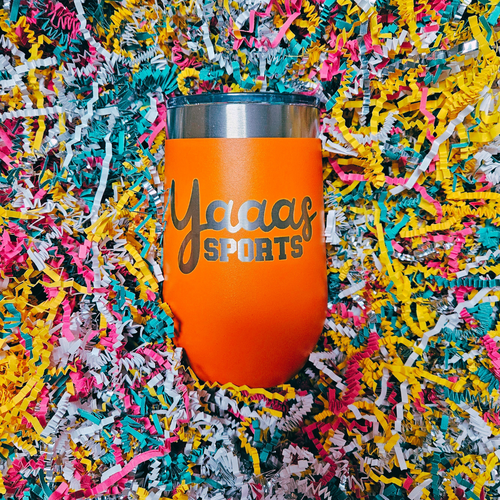 Custom 16 oz Wine Glass – Personalized Stemless Glass for Wine Lovers, Bridesmaids, Birthdays & More